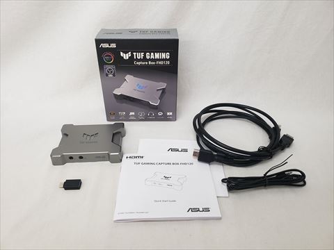 TUF Gaming Capture Box-FHD120 各サイトで併売につき売切れのさいはご容赦願います。