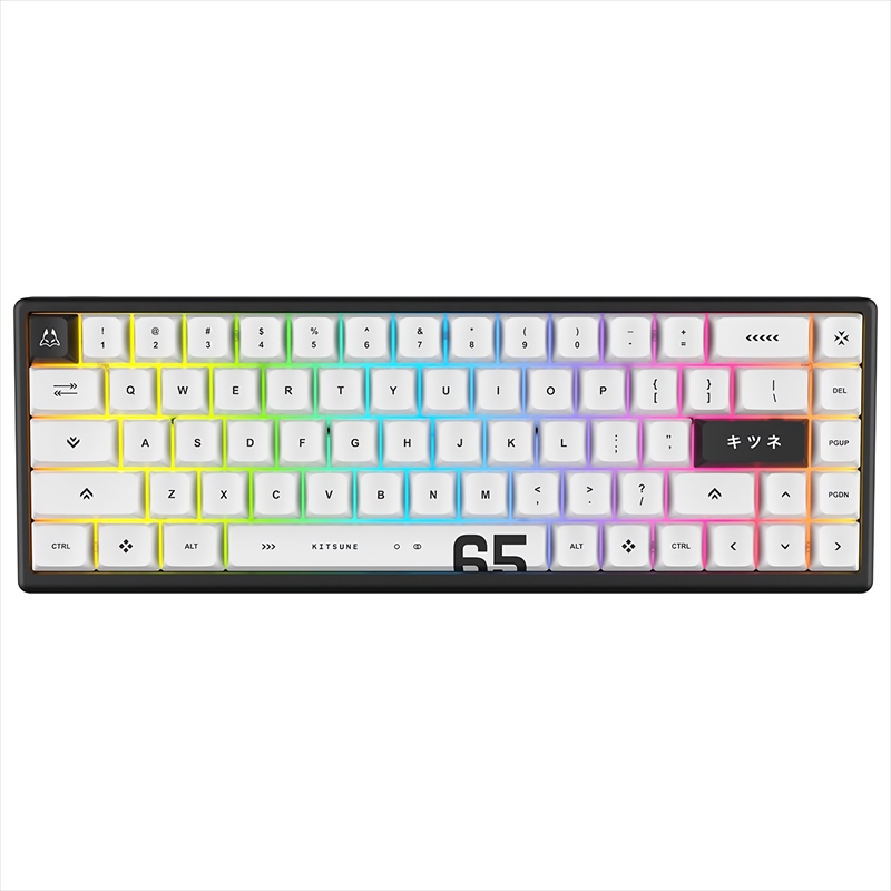 Arbiter Studio Polar 65 Pro Keyboard Kitsune Black frame as-polar-65-pro-black-kitsune-fuji-pro