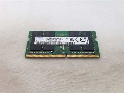 PC4-25600(DDR4 3200) 260Pin S.O.DIMM 32GB 各サイトで併売につき売切れのさいはご容赦願います。