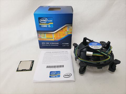 Core i5 2500K BOX (3.30GHz/ターボブースト時3.70GHz/4-core 4-thread/L2=256kB x4 L3=6MB/TDP95W/HD Graphics 3000) 各サイトで併売につき売切れのさいはご容赦願います。