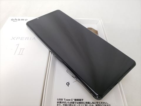 SO-51A ブラック /Xperia 1 II 【SIMロック解除品】 各サイトで併売につき売切れのさいはご容赦願います。