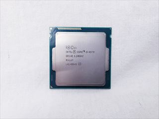 Core i5-4570 バルク (3.20GHz/ターボブースト時3.60GHz/4-core 4-thread/L2=256kB x4 L3=6MB/TDP84W) 各サイトで併売につき売切れのさいはご容赦願います。