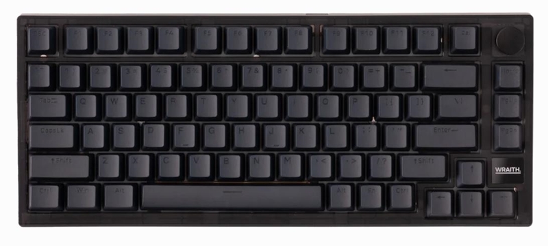 Wraith W75 Analog Keyboard Black