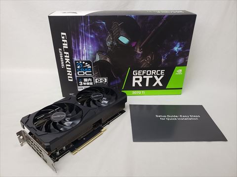 GG-RTX3070Ti-E8GB/DF 各サイトで併売につき売切れのさいはご容赦願います。