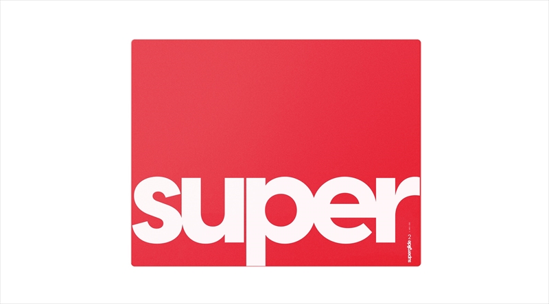 Superglide 2 Glass Mousepad L Red SGPLR2 10月7日発売