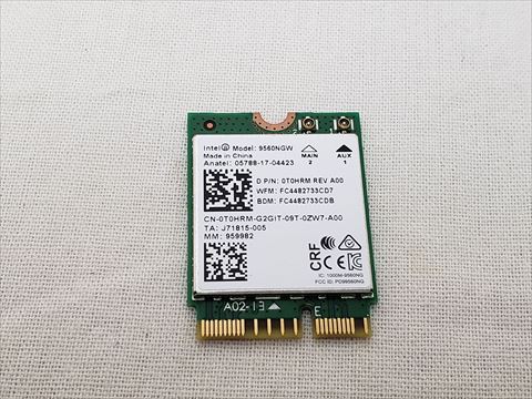 Intel Dual Band Wireless-AC 9560NGW 各サイトで併売につき売切れのさいはご容赦願います。