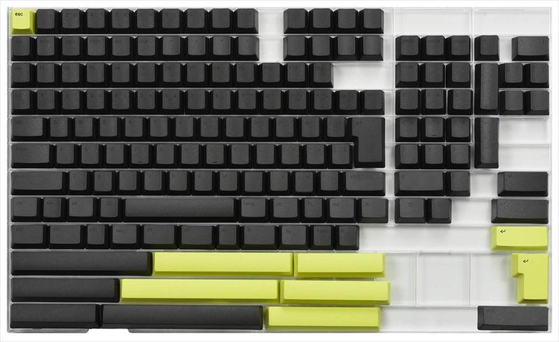 GRAPHT Designer Keycaps - Matte Black (158 keys) GRT045-DKC-BK 10月25日発売