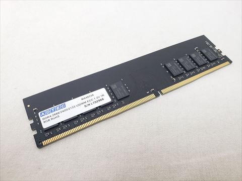 PC4-21300E(DDR4 2666) 8GB ECC 各サイトで併売につき売切れのさいはご容赦願います。