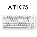 【限定特価品】 VXE ATK75 ホワイト Gateron switches 2．0(磁気)VXE-ATK75-G-WHITE