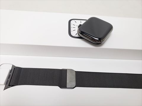 Apple Watch Series7 GPS+Cellular 45mm グラファイトステンレス/ミラネーゼループ 各サイトで併売につき売切れのさいはご容赦願います。