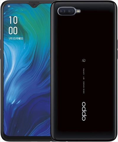 OPPO Reno A 6GB/128GB ブラック /CPH1983 【楽天版 SIMFREE】 各サイトで併売につき売切れのさいはご容赦願います。