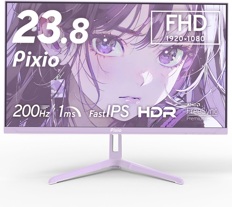 PX248 Wave Pastel Purple 23.8インチ 200Hz FHD FastIPS