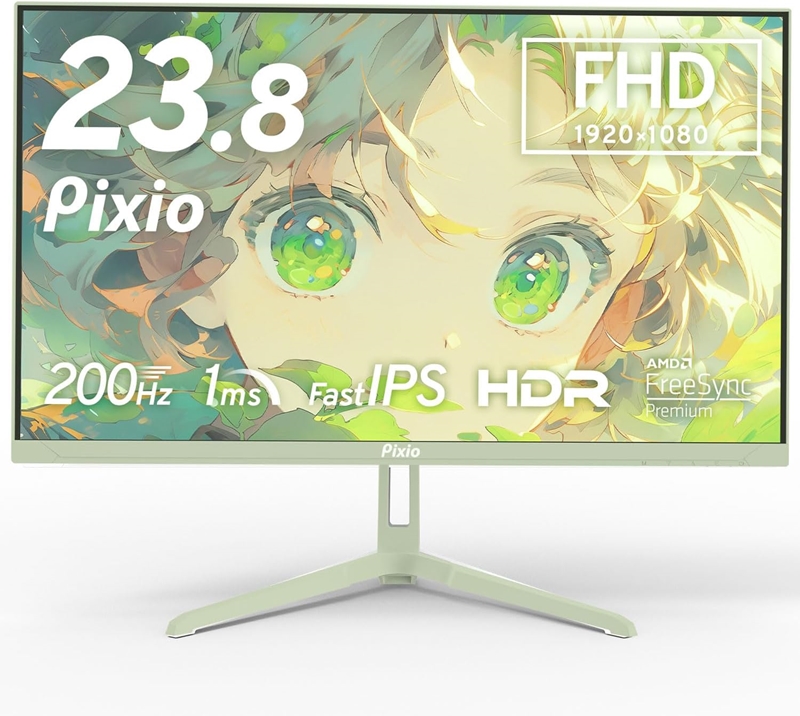 PX248 Wave Mint Green 23.8インチ 200Hz FHD FastIPS