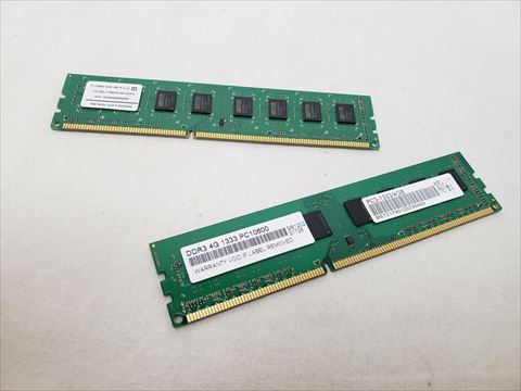 PC3-10600(DDR3 1333) 4GB /バルク 各サイトで併売につき売切れのさいはご容赦願います。