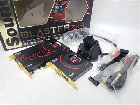 PCIe Sound Blaster ZxR /SB-ZXR 各サイトで併売につき売切れのさいはご容赦願います。