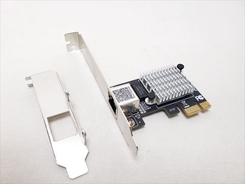 2.5Gbps PCI-E LANカード 各サイトで併売につき売切れのさいはご容赦願います。