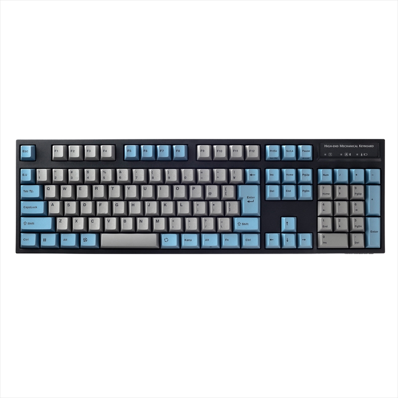 FC900RBTN2/JNEGB FC900RBT GRAYBLUE 日本語JIS配列（かななし）　メカニカルフルキーボード CHEERY MX2A茶軸 11月14日発売