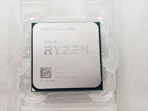 Ryzen 5 4500 バルク (6C/12T、3.6GHz(最大4.1)、65W、L3 Cache 8MB) 各サイトで併売につき売切れのさいはご容赦願います。