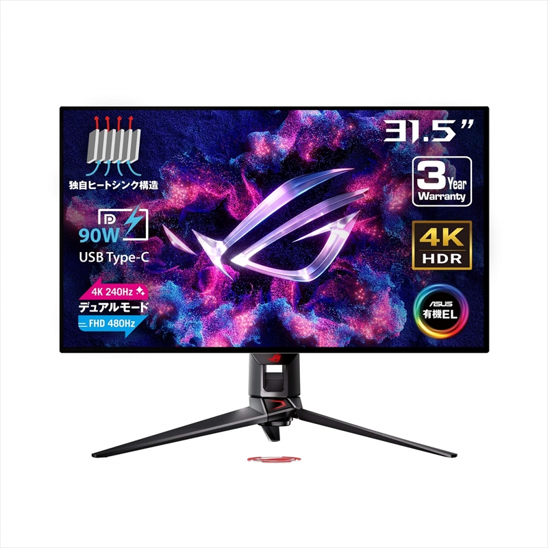 ROG Swift OLED PG32UCDP 11月22日発売