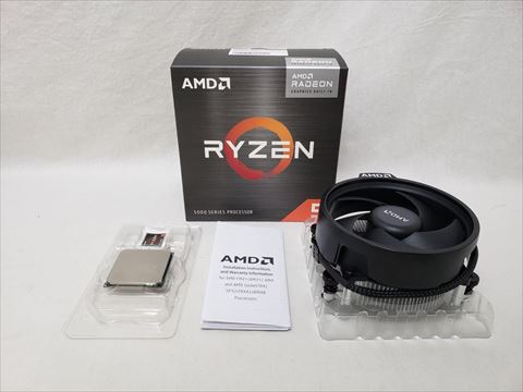 Ryzen 5 5600G With Wraith Stealth cooler (6C12T/3.9GHz(4.4)/65W/TOTAL Cache 19MB/VEGA Graphics 7コア) 各サイトで併売につき売切れのさいはご容赦願います。