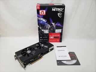 SAPPHIRE NITRO+ RADEON RX 590 8G GDDR5 (SA-RX590-8GD5N+OC/11289-05-20G) 各サイトで併売につき売切れのさいはご容赦願います。