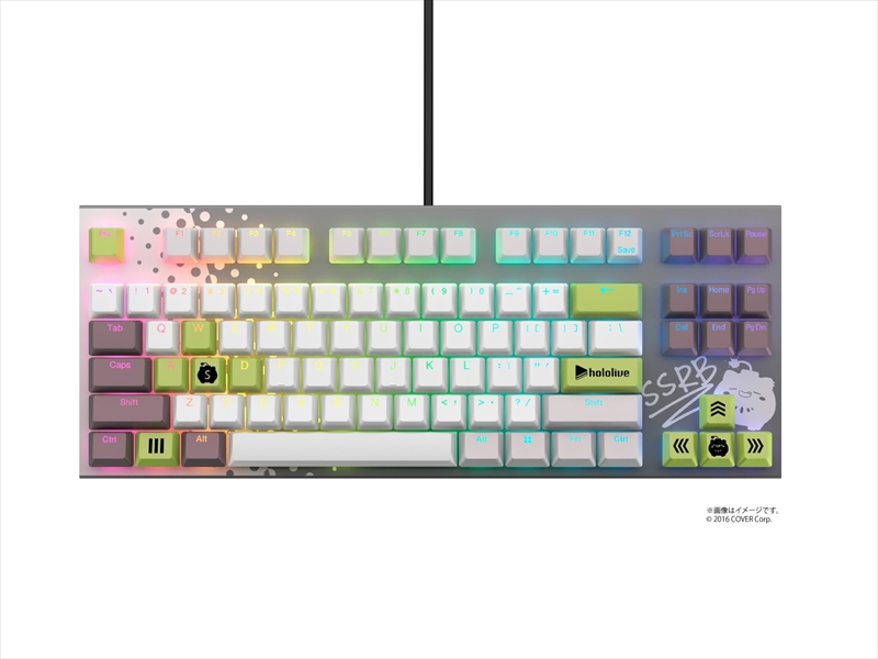 REALFORCE GX1 Keyboard 獅白ぼたん モデル（英語配列） X1UDS1 2025年3月中旬発売予定