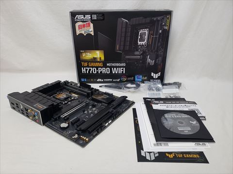 TUF GAMING H770-PRO WIFI 各サイトで併売につき売切れのさいはご容赦願います。