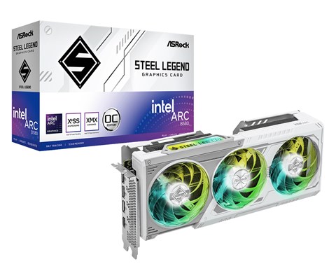 Intel Arc B580 Steel Legend 12GB OC (B580 SL 12GO)