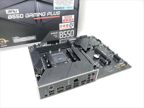 MPG B550 GAMING PLUS 各サイトで併売につき売切れのさいはご容赦願います。