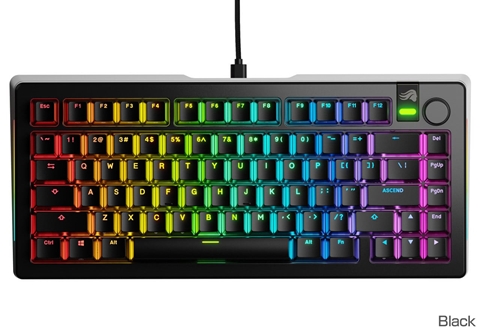 GMMK 3 PRO 75% Prebuilt Wired Black - US GLO-KB-GMMK3-PRO-75-PB-FOX-W-BLK-US 12月27日発売