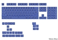 Glorious GPBT Basics Keycaps Mana Blue - US - Retail GLO-KB-ACC-KC-GPBT-BA-MBLU-US 12月27日発売