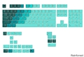 GPBT Gradient Keycaps - Rainforest - US - Retail GLO-KB-ACC-KC-GPBT-GR-RFO-US 12月27日発売