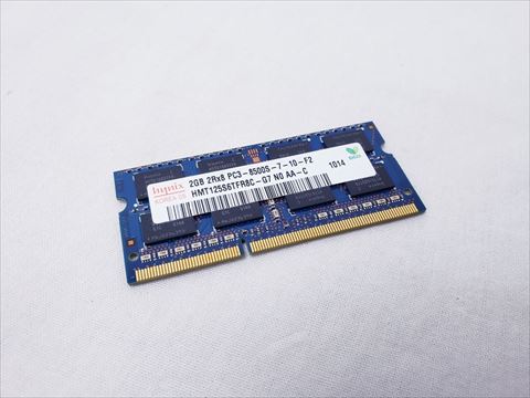 204Pin 1066(PC3-8500) 2GB x2 DDR3 S.O.DIMM 各サイトで併売につき売切れのさいはご容赦願います。