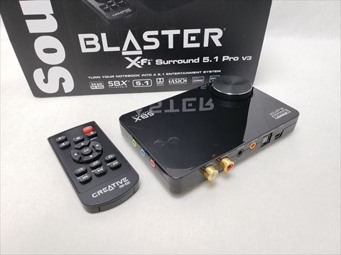 Sound Blaster X-Fi Surround 5.1 Pro V3 /SB-XFI-SR51V3 各サイトで併売につき売切れのさいはご容赦願います。