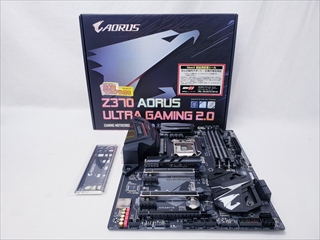 Z370 AORUS Ultra Gaming 2.0 各サイトで併売につき売切れのさいはご容赦願います。