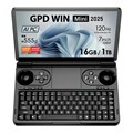 GPD WIN MINI 2025 ブラック（Ryzen 7 8840U/16GB/1TB） 【先行予約特価】＆【予約特典付き】・GPD WIN MINI 2025専用ゲーミンググリップハンドルとGPD ロゴ入り液晶クリーナープレゼント