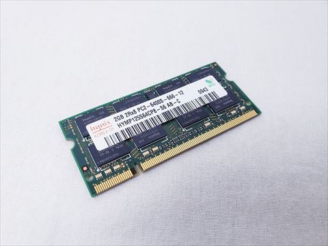 200Pin 800(PC2-6400) 2GB DDR2 S.O.DIMM 各サイトで併売につき売切れのさいはご容赦願います。