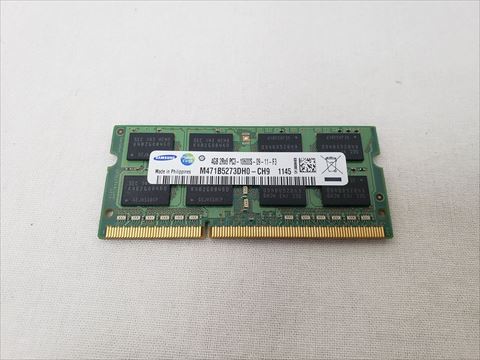 204Pin 1333(PC3-10600) 4GB DDR3 S.O.DIMM 各サイトで併売につき売切れのさいはご容赦願います。